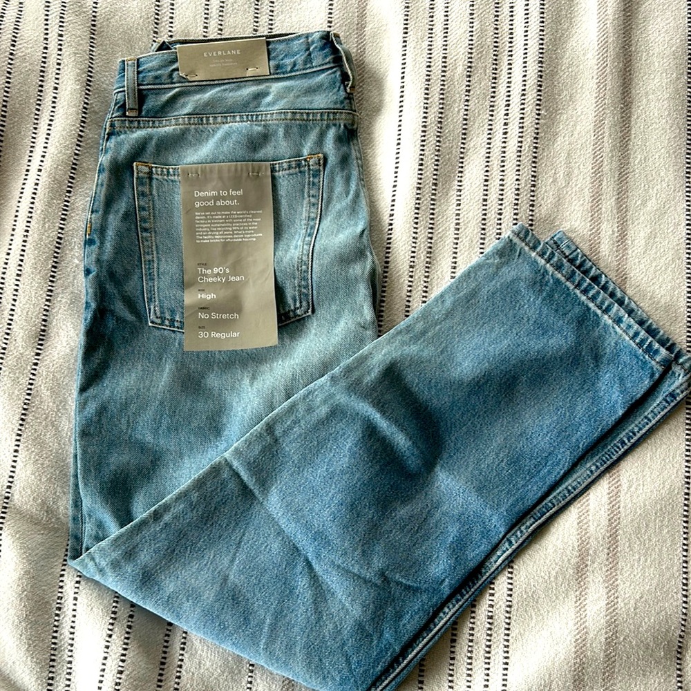 Everlane 90s Cheeky Jean size 30 regular NWT